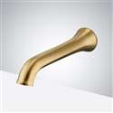 Fontana Commercial Automatic Wall Mount Brushed Gold Bathroom Sensor Faucet