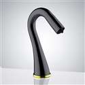 Fontana Chatou Deck Mount Matte Black Commercial Automatic Touchless Commercial Soap Dispenser