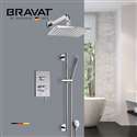 FontanaShowers Chrome Rainfall Shower Set