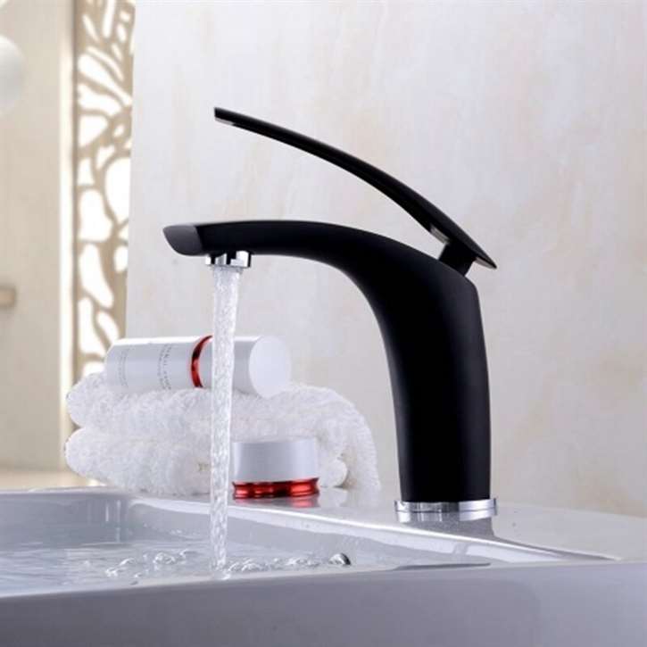 Saragozza Deck Mount LED Single Handle Bathroom Faucet