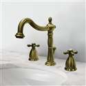 Veneto Widespread Vintage Brass Lavatory Faucet