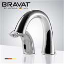 Fontana Chrome Bravat Motion Sensor Faucet & Automatic Soap Dispenser for Restrooms