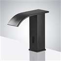 Fontana Matte Black Automatic Sensor Bathroom Faucet