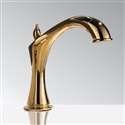 Fontana Commercial Gold Widespread Automatic Sensor Bathroom Faucet