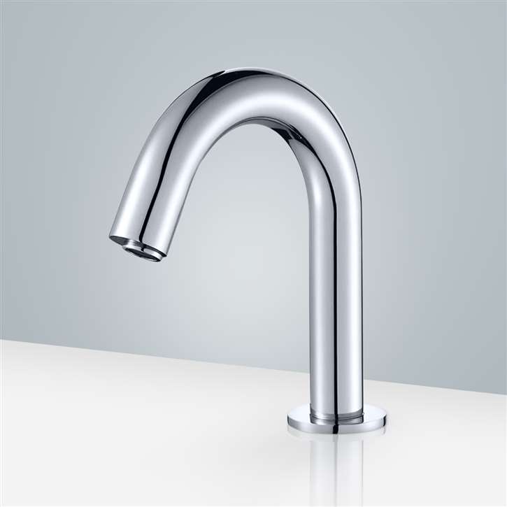 Brio Commercial Chrome Touchless Volume Sensor Hands Free Faucet