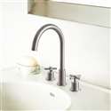 Clara Dual Handle Deck Mount Bathroom Sink Faucet