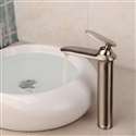 Rhone Brushed Nickel Bathroom Sink Faucet