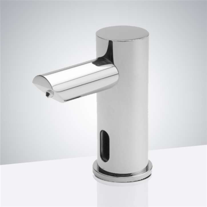 Fontana Bavaria Chrome Commercial Deck Mount Automatic Intelligent Touchless Soap Dispenser