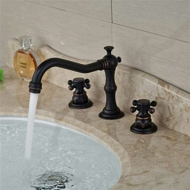 Fontana Dreux Oil Rubbed Bronze Sink Faucet