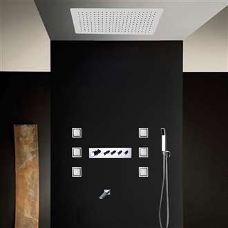 Fontana Macau Thermostatic Rainfall Shower Set System