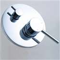 Prima Shower Valve Mixer 2-Way Concealed Wall Mounted - Chrome Plated Solid Brass Material