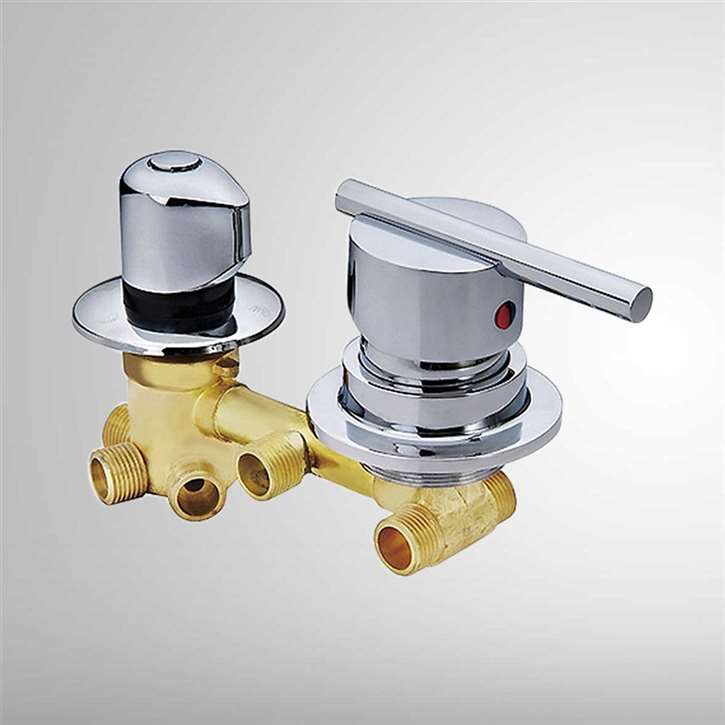 Copper shower mixing valve 2/3/4/5 way water outlet cold and hot waterFS6119CV