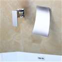 Fontana Sierra Chrome Single Lever Waterfall Sink Faucet