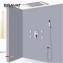 Bravat LED Chrome Shower Set