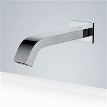 Fontana Barstow Wall Mounted Square Design Sensor Bathroom Sink Faucet