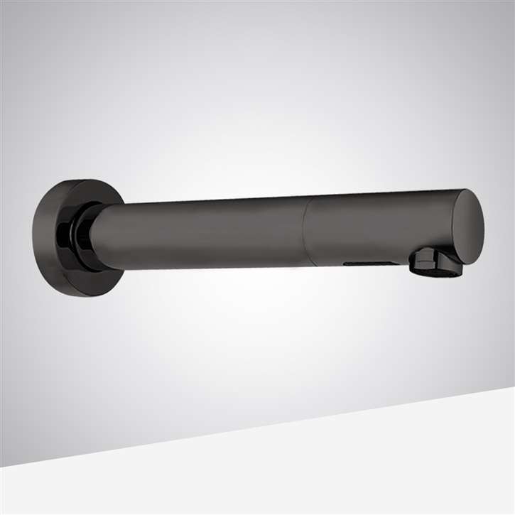 Fontana Commercial Dark Oil Rubbed Bronze Wall Mount Touchless Commercial Automatic Sensor Faucet