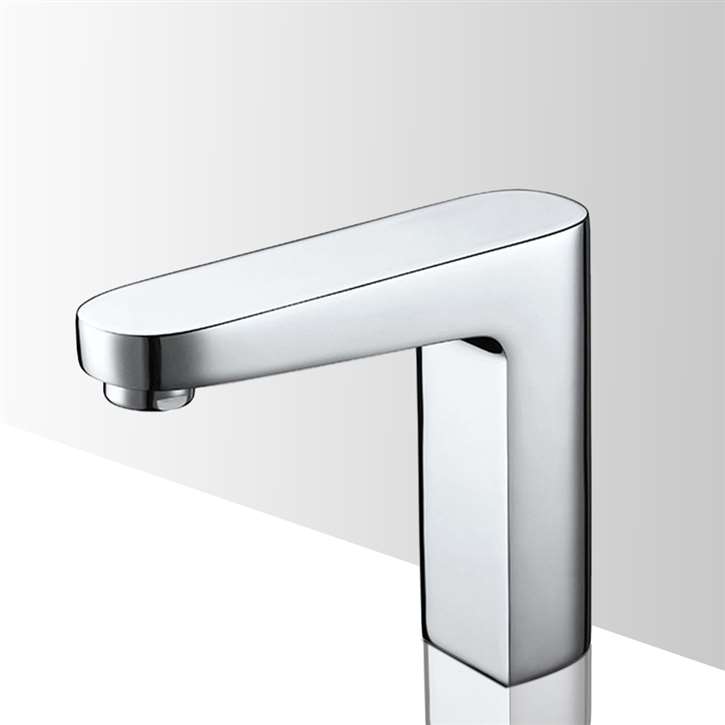 Fontana Commercial Chrome Touchless Automatic Sensor Sink Faucet