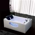 Verona Two Person Whirlpool Massage White Bathtub