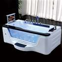 Texas Side Tempered Glass Massage Acrylic Bathtub