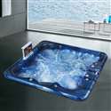 Napoli Five Person Drop-In Whirlpool Massage Bathtub