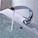 Geneva Chrome Finish Waterfall Bathroom Sink Faucet