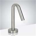 Fontana Verona Inverted V-Shaped Brushed Nickel Finish Touchless Sensor Faucet