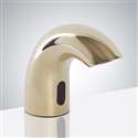 Fontana Verona Shiny Gold Deck Mount Commercial Sensor Faucet