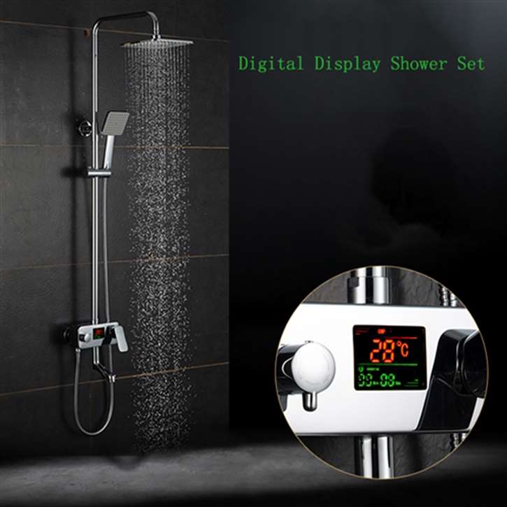 Lenox Water-Powered Digital Display Shower System