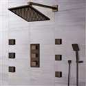 Fontana Sierra Light Oil Rubbed Bronze Shower System