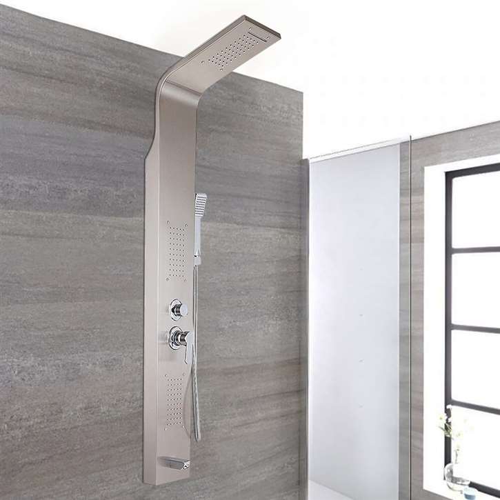 Fontana Thermostatic Shower Massage Panel System