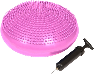 Pink 13" Eco-friendly PVC Balance Disc with Pump