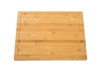 Extra Large 18" x 12" Extra Thick 3/4" Bamboo Cutting Board with Drip Groove by Trademark Innovations