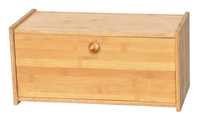Bamboo Square Bread Box -All Natural Materials By Trademark Innovations