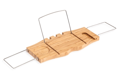 Bamboo Bathtub Tray Caddy by Trademark Innovations