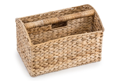 Banana Leaf Magazine Basket Rack by Trademark Innovations