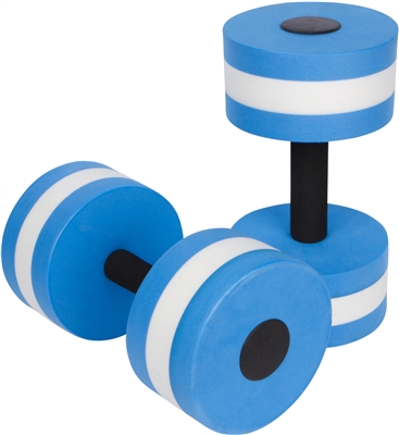 Aquatic Exercise Dumbells Set of 2 For Water Aerobics By Trademark Innovations