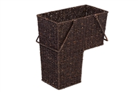 Wicker Storage Stair Basket With Handles by Blue Ridge Basket Co.