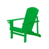 Natural Wood Adirondack Chair by Trademark Innovations (Green)