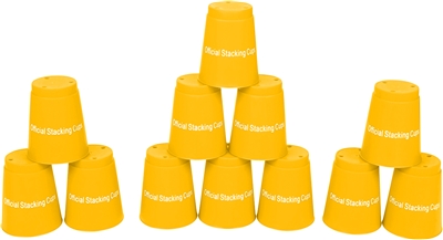 Quick Stack Cups Speed Training Sports Stacking Cups Set of 12 By Trademark Innovations