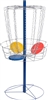 Metal Disc Frisbee Golf Goal Set Comes with 6 Discs By Trademark Innovations