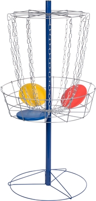 Metal Disc Frisbee Golf Goal Set Comes with 6 Discs By Trademark Innovations
