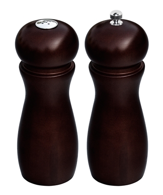 Pepper Mill Salt Shaker Black Finish By Trademark Innovation