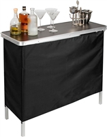 Portable Bar Table Two Skirts Included