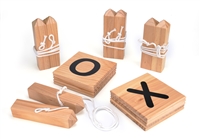 Giant Wooden Tic Tac Toe Backyard Game by Trademark Innovations