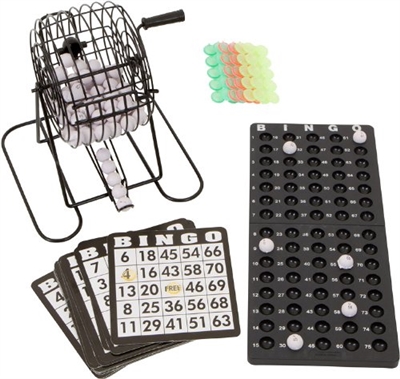 Trademark Innovations Complete Bingo Game Set