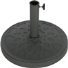 Decorative Resin Umbrella Base 17.5" Diameter By Trademark Innovations