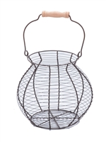 Wire Egg Basket Vintage Style By Trademark Innovations