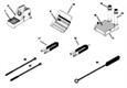 Tip alignment tool for ThermoTweez handpiece.  Accessories for SensaTemp and non-SensaTemp handpieces.