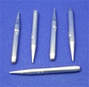 Soldering Tips 1/32in Conical for PS-90 soldering irons - Pkg of 5