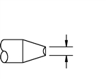 5/64 60 Degree Chisel TD-100 Soldering tip